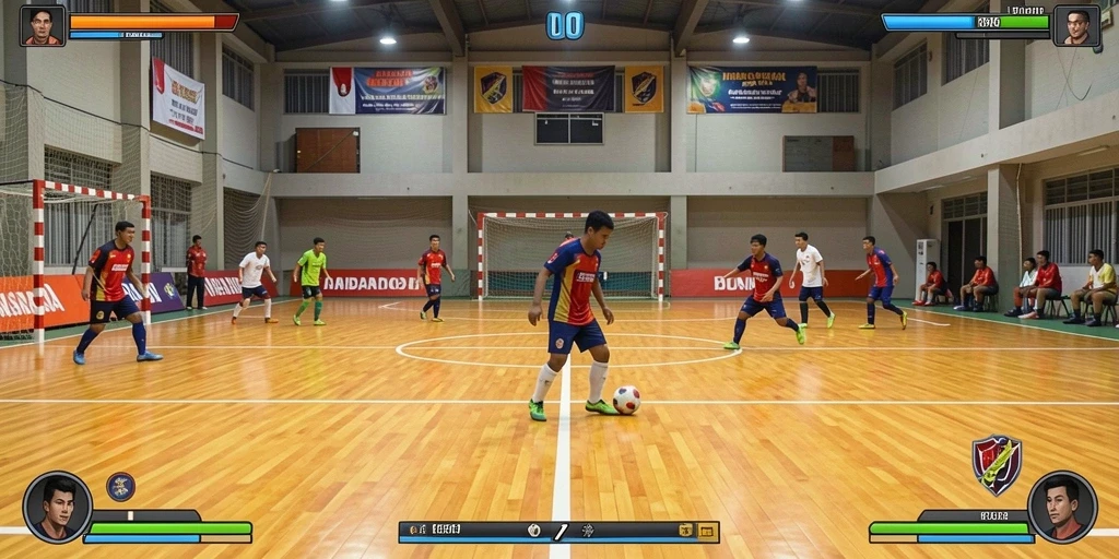 Tampilan daftar game interaktif yang menarik.