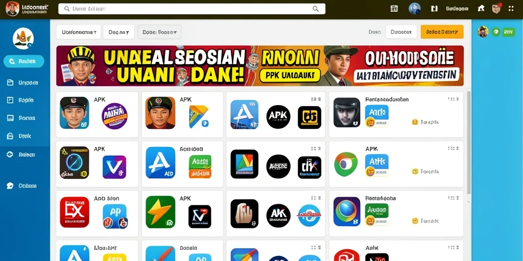 Tampilan antarmuka yang user-friendly.