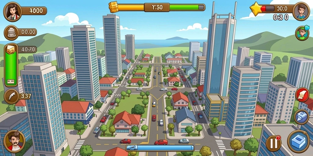 Tangkapan layar menampilkan gameplay yang seru.