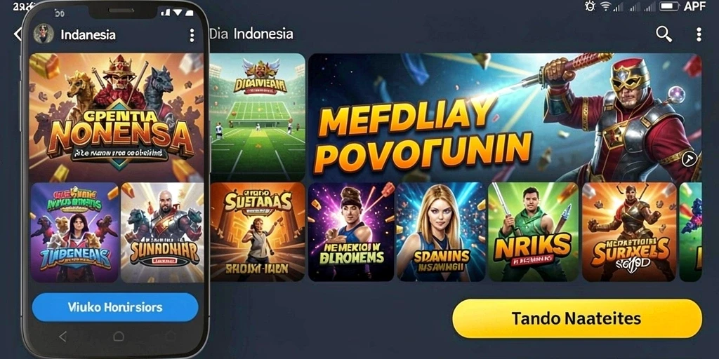 Tampilan menu utama HOKI8815 yang menarik.