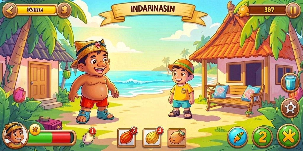 Tampilan antarmuka yang user-friendly.