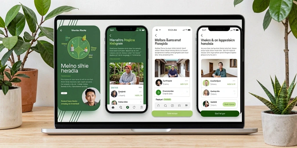 Tampilan antarmuka yang user-friendly.