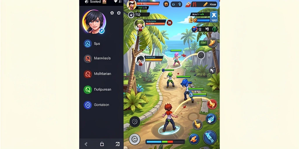 Tampilan awal game K3K3 yang menarik.