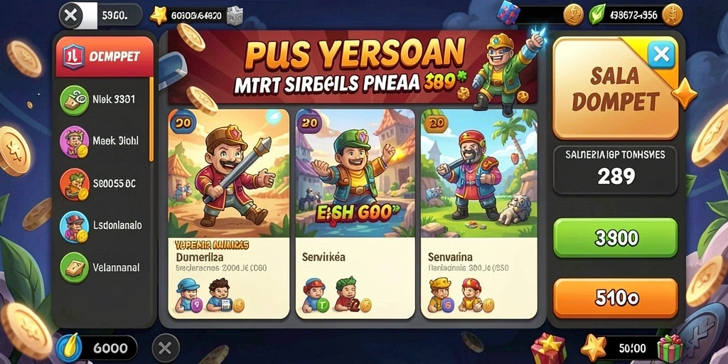 Tampilan antarmuka yang intuitif dan mudah dipahami.