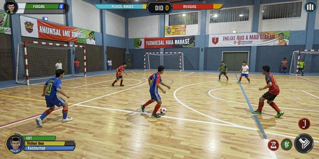 Tampilan awal game MERDEKAWIN yang menarik.
