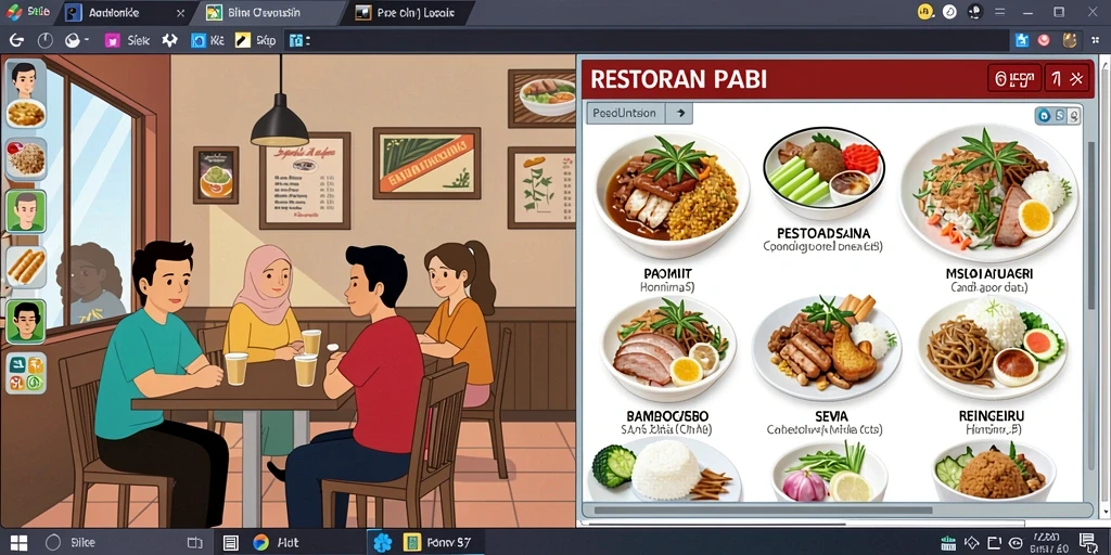 Tampilan awal yang menarik dan antarmuka yang ramah pengguna.